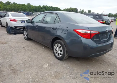2015 Toyota Corolla L from USA, damaged, VIN 2T1BURHE4FC270137